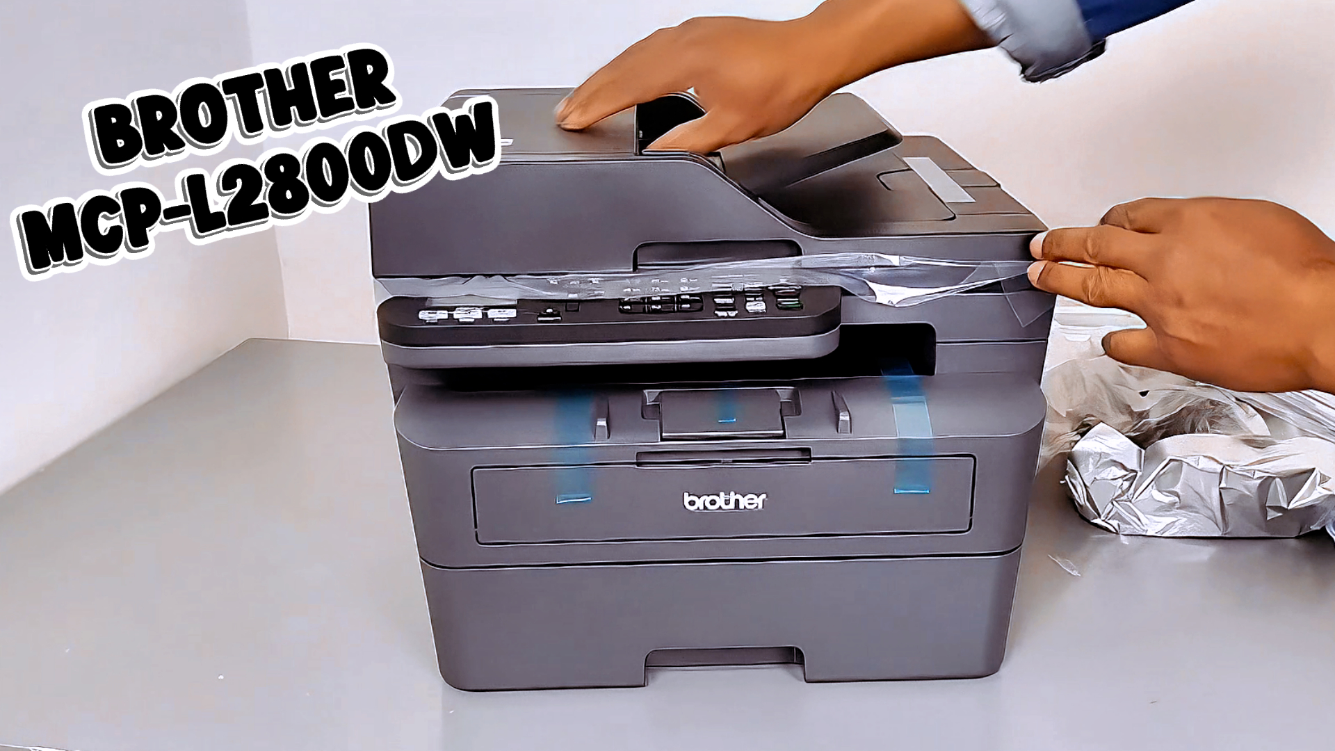 Brother MCP-L2800DW: How to Replace Toner and Load Paper (Step-by-Step Guide)