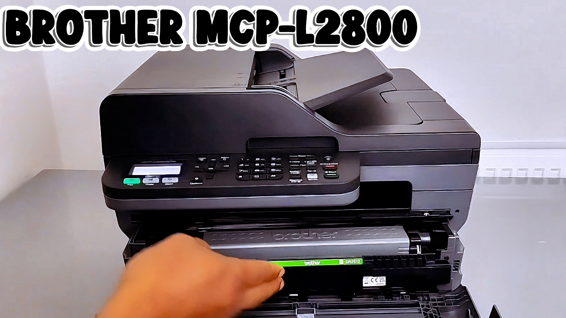 Brother MCP-L2800DW: How to Replace Toner and Load Paper (Step-by-Step Guide)